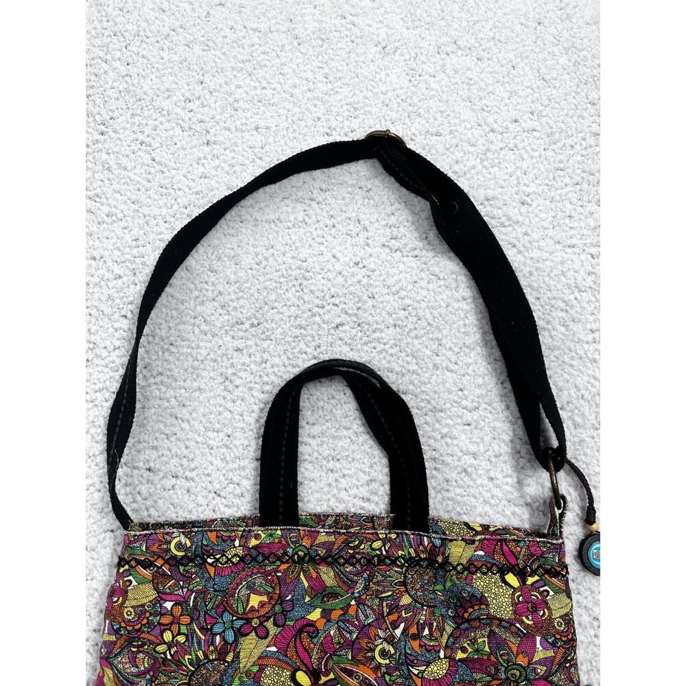 Sakroots Multicolor Adjustable Strap Tote Bag Purse - Picture 5 of 16